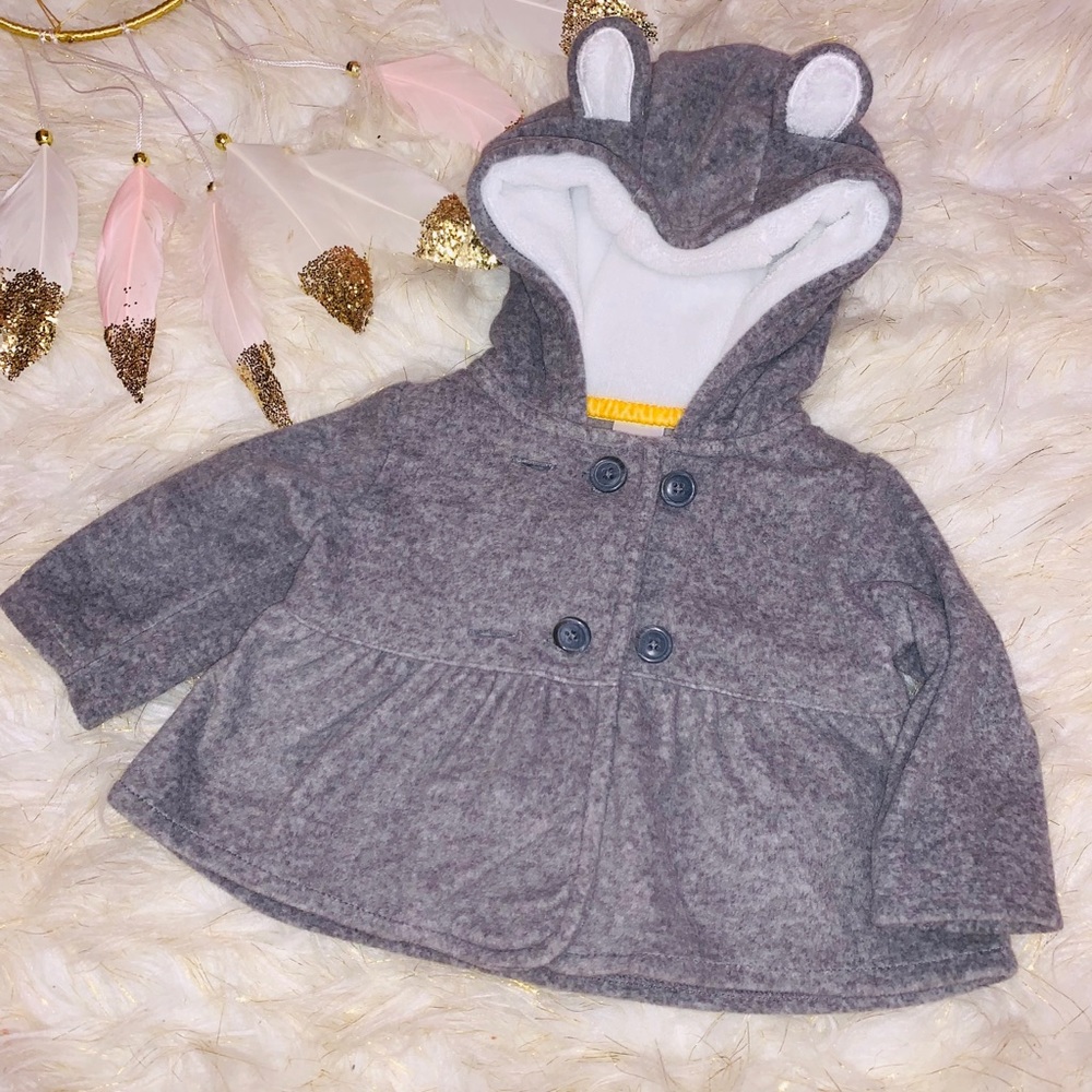 🔥2 for $20🔥Newborn Girl Peacoat Great Condition